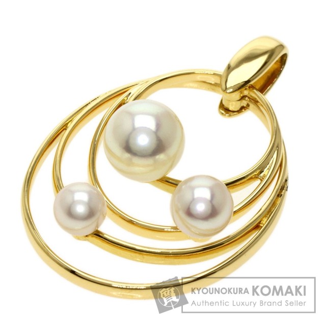 TASAKI タサキ パール 真珠 ペンダントトップ K18イエローゴールド  