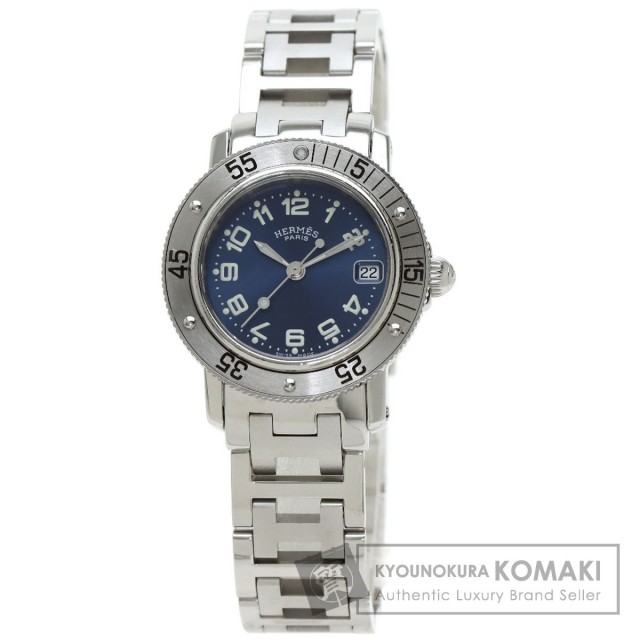 HERMES エルメス CL5.210 クリッパーダイバー 腕時計 ステンレス  