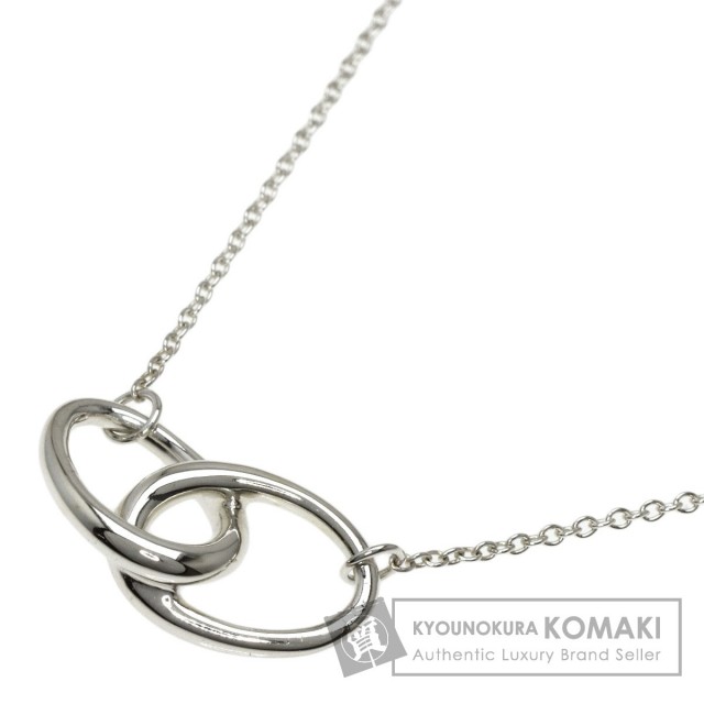 TIFFANY&Co. ティファニー ダブルループ ネックレス シルバー レディース