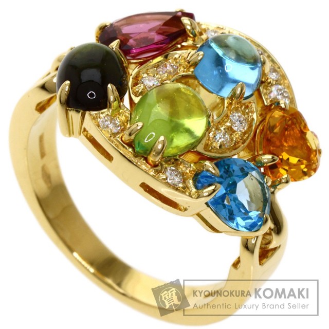 BVLGARI ブルガリ アストラーレ マルチカラーストーン リング・指輪  