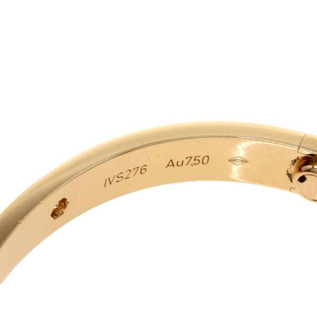 カルティエ Cartier ラブブレス4Pダイヤ K18ピンクゴールド