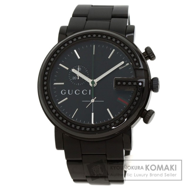 GUCCI グッチ 101M クロノグラフ ブラックダイヤモンド 腕時計 ｜その他 