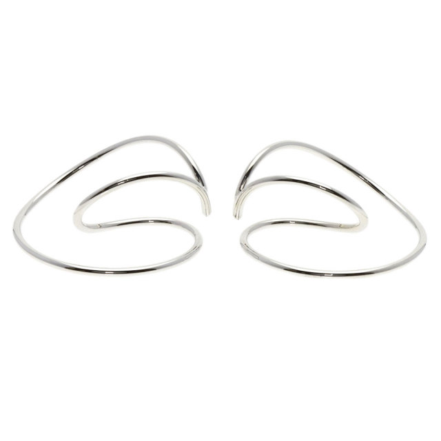 Georg Jensen ジョージジェンセン アライアンス M イヤリング シルバー 
