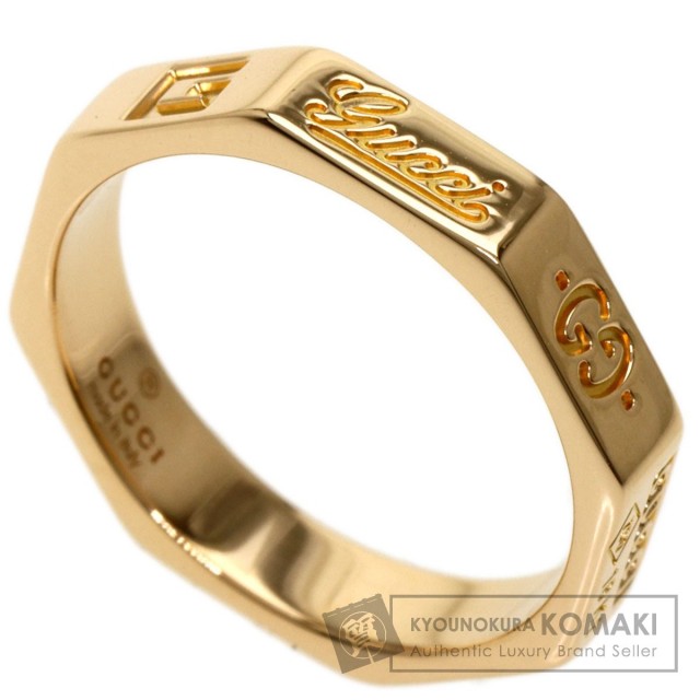 GUCCI グッチ オクタゴナル #9 リング・指輪 K18ピンクゴールド レディース 