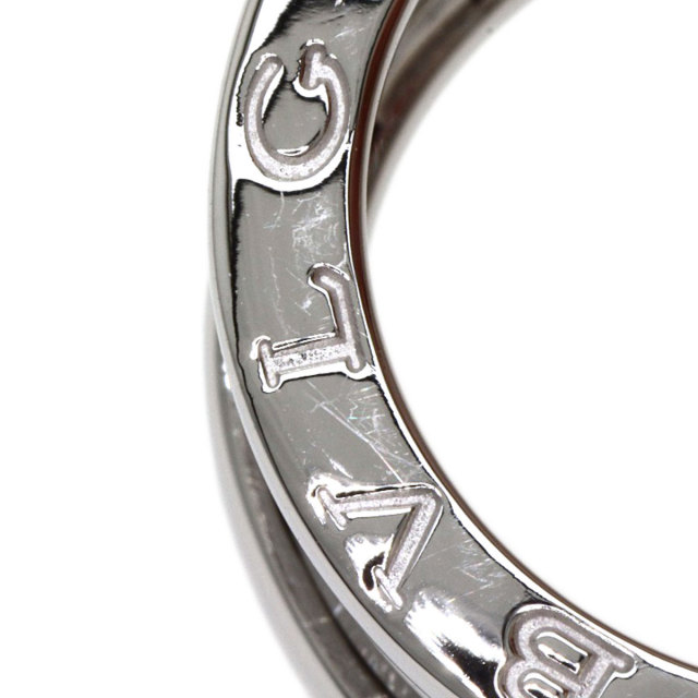 br>BVLGARI ブルガリ ビー・ゼロワン リング 336019 1バンド 9号 6.9  