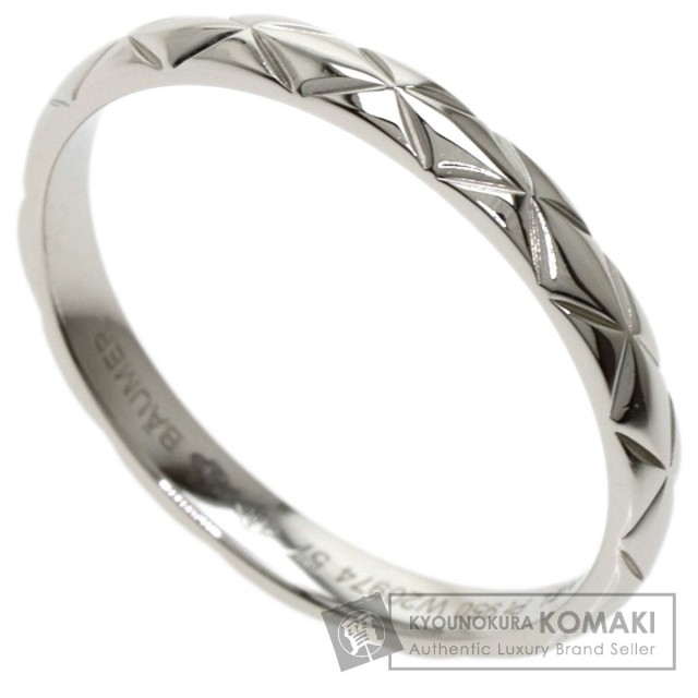 CHANEL シャネル マトラッセリング #57 リング・指輪 プラチナPT950  