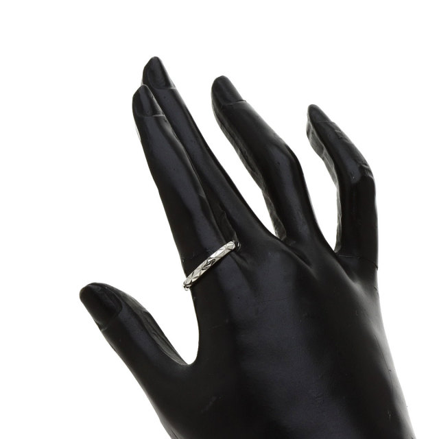 CHANEL シャネル マトラッセリング #57 リング・指輪 プラチナPT950  