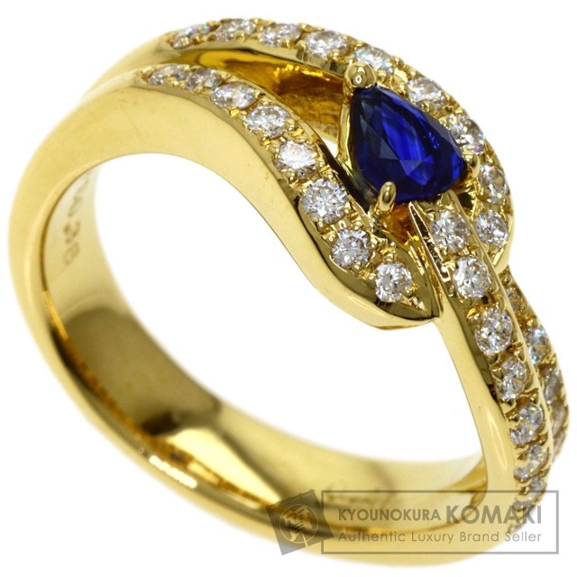 mila schon ミラショーン サファイア ダイヤモンド リング・指輪 K18  