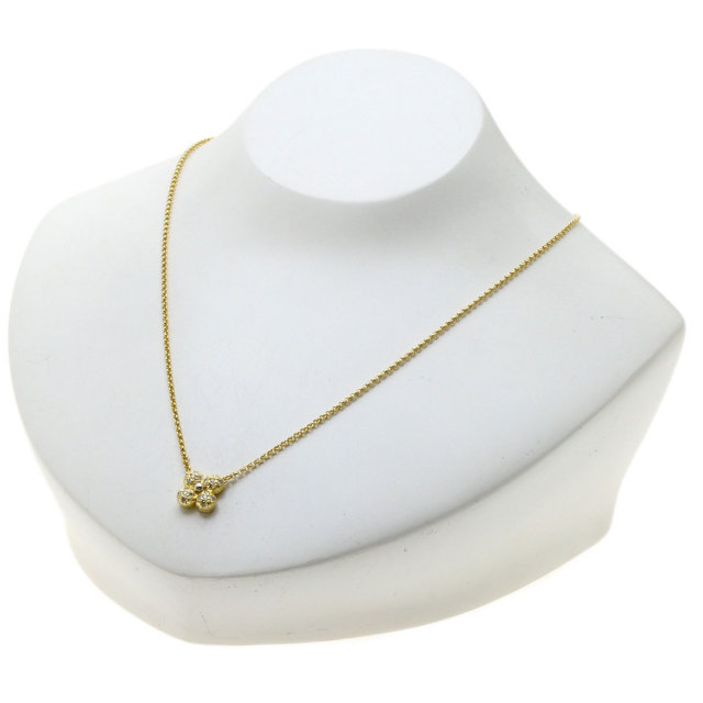 TASAKI タサキ フラワーモチーフ ダイヤモンド ネックレス プラチナ 