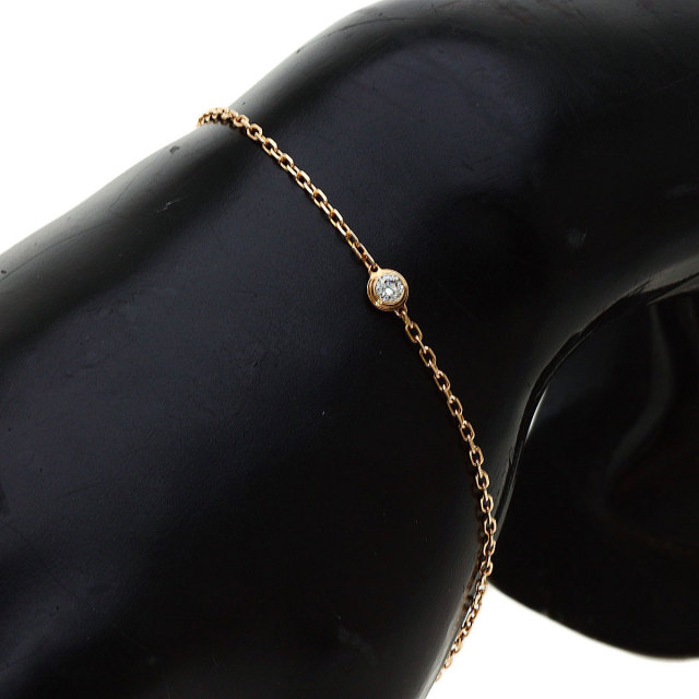 CARTIER カルティエ ダムール ダイヤモンド SM ブレスレット K18ピンク 
