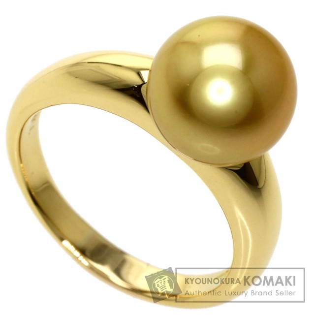 TASAKI タサキ ゴールデンパール 真珠 リング・指輪 K18イエロー  