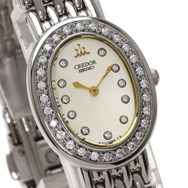 MHCREDORクレドールSEIKOダイヤ18k✕ステンレス MH様専用CREDORクレドールSEIKOダイヤ18k✕ステンレス （高級
