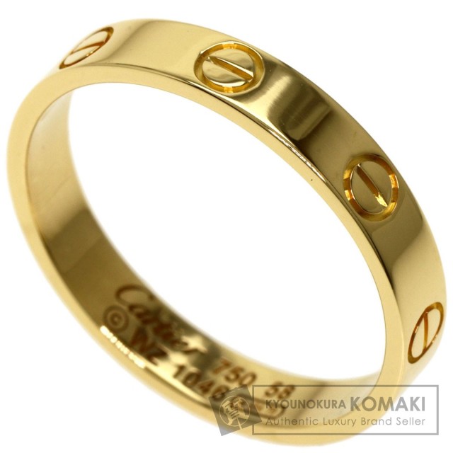 CARTIER カルティエ ミニラブリング #58 リング・指輪 K18イエロー  