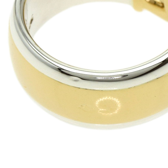 HERMES エルメス コンビ リング・指輪 K18イエローゴールド/SV レディース 