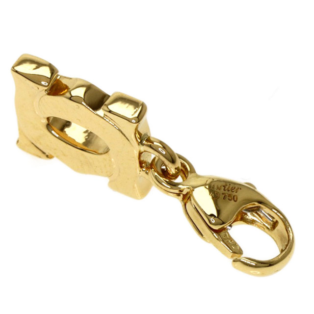 CARTIER カルティエ 2C ベビーチャーム ペンダントトップ K18イエロー 