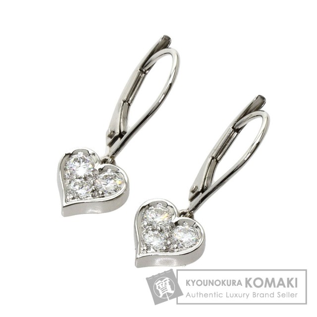 TIFFANY&Co. ティファニー センチメンタルハート ピアス プラチナPT950 