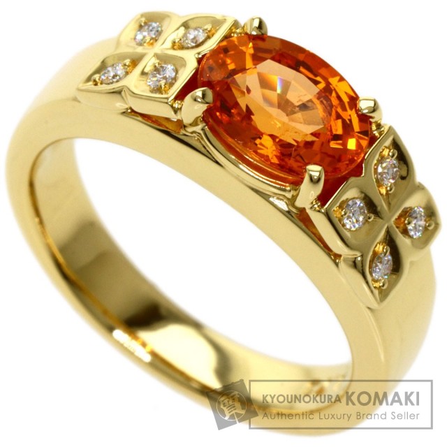 TASAKI タサキ スペサルティンガーネット ダイヤモンド リング・指輪  