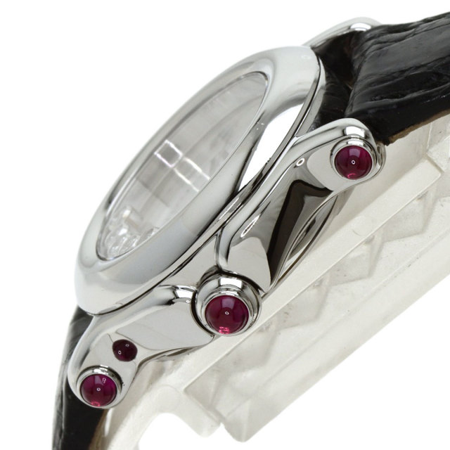 限定品♡ショパールハッピースポーツ　ハートダイヤ入り×ルビー5 Chopard ショパール ハッピースポーツ 5P ダイヤモンド ルビー