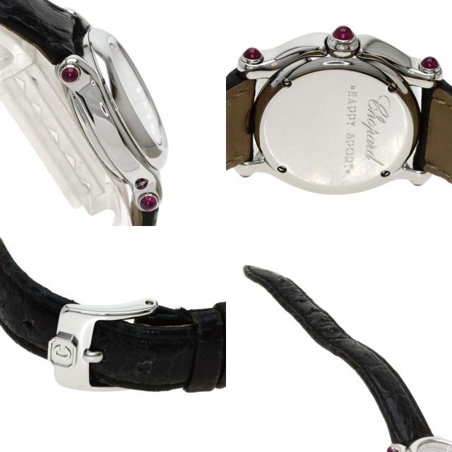 Chopard ショパール ハッピースポーツ 5P ダイヤモンド ルビー