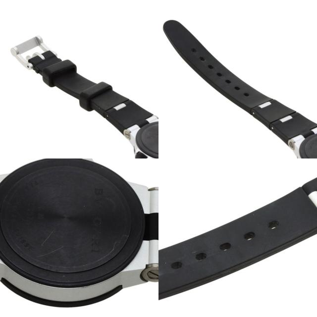 稼動品⭐️BVLGARI デイトクォーツAL29TA アルミニウム ラバーベルト 楽天市場】BVLGARI ブルガリ アルミニウム AL29TAVD AL29TA