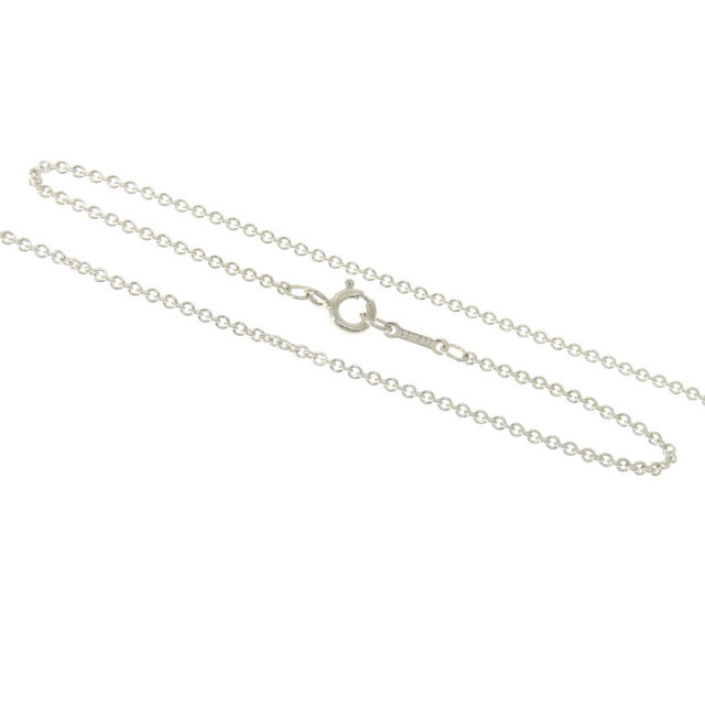 美品 Tiffany&Co. ティファニー オープンクロス シルバー ネックレス TIFFANY&Co.】ティファニー オープンクロス ネックレス シルバー