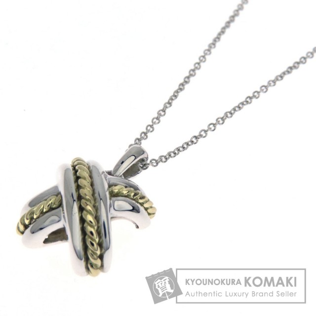 TIFFANY&Co. ティファニー シグネチャー クロス ネックレス シルバー  