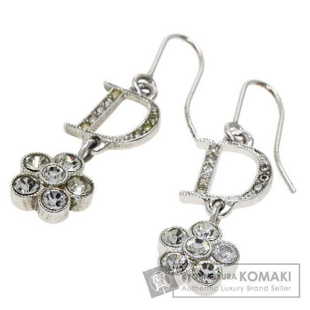 CHRISTIAN DIOR クリスチャンディオール ロゴモチーフ ラインストーン  