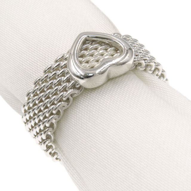 TIFFANY&Co. ティファニー サマセット ハート リング・指輪 シルバー 