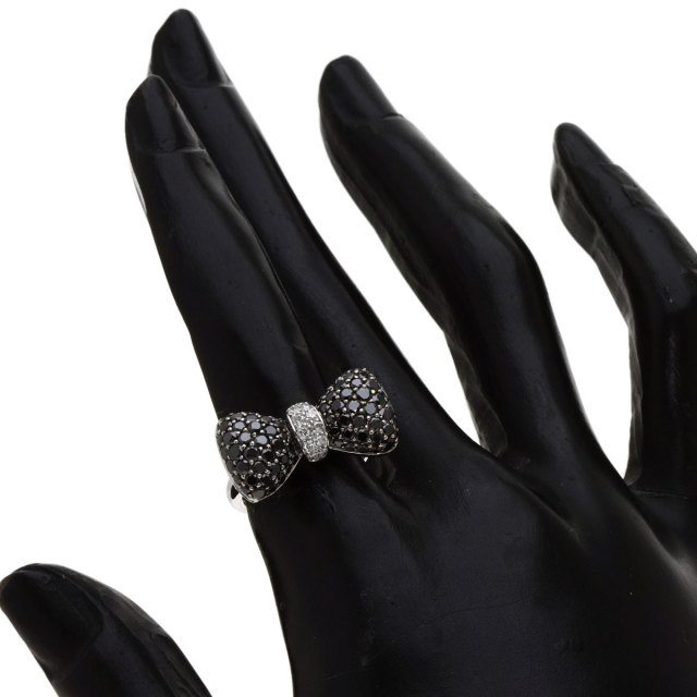 Ponte Vecchio ポンテヴェキオ リボンモチーフ ダイヤモンド リング  