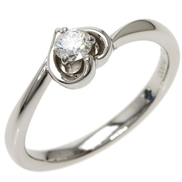 4℃ ヨンドシープラチナダイヤモンドリングハート