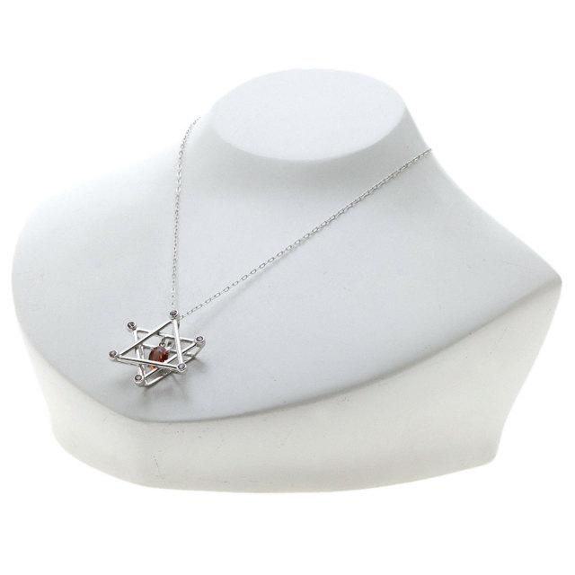 k18ホワイトゴールド　サファイアネックレス 1.13ct サファイア ネックレス K18ホワイトゴールド 7.5g