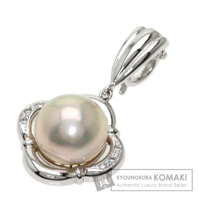 TASAKI タサキ パール 真珠 ダイヤモンド ペンダントトップ K14  