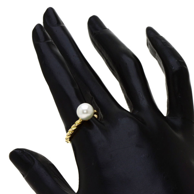 Chaumet ショーメ トルサード パール 真珠 リング・指輪 K18イエロー
