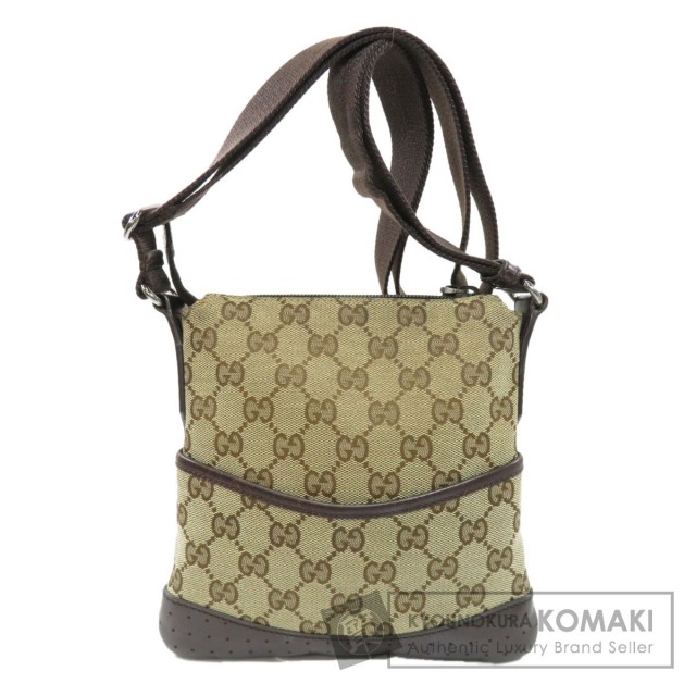 GUCCI グッチ 147671 GG ショルダーバッグ キャンバス レディース