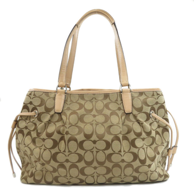 COACH コーチ F28501 シグネチャー トートバッグ キャンバス レディース