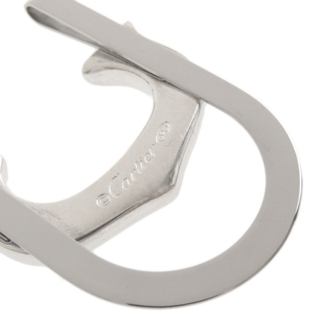 CARTIER カルティエ Cドゥ マネークリップ シルバー/ステンレス メンズ 