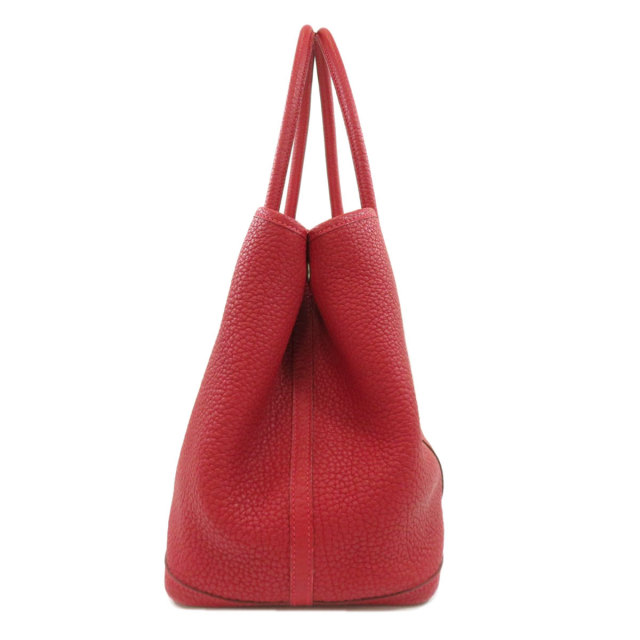 HERMES エルメス ガーデンパーティPM ルージュカザック トートバッグ  