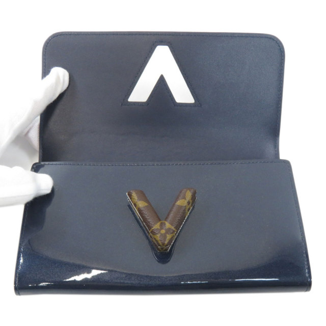 LOUIS VUITTON ルイヴィトン M64416 ポルトフォイユ ツイスト パテント 
