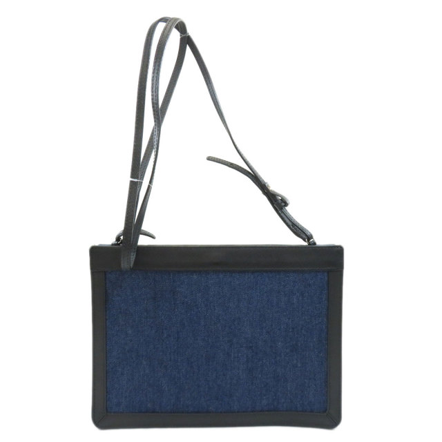 バレンシアガ BALENCIAGA ネイビー ポシェット 339937 斜め掛け 