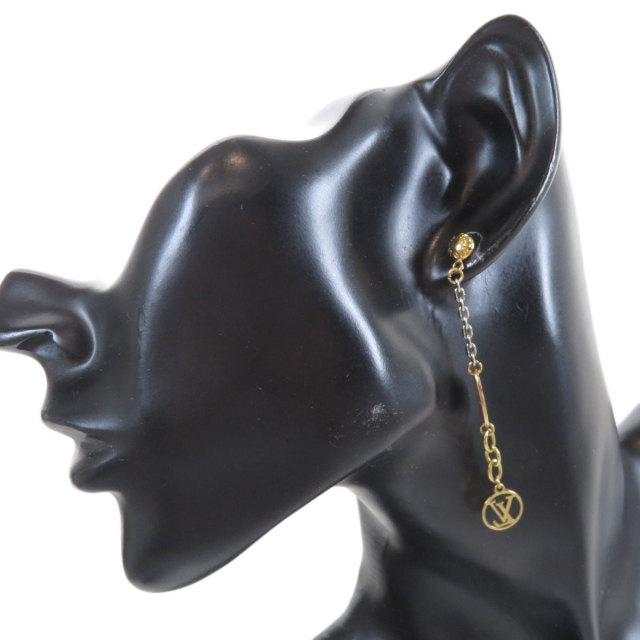 ルイヴィトンピアスロゴマニアエセンシャルプティロゴ刻印M68076 