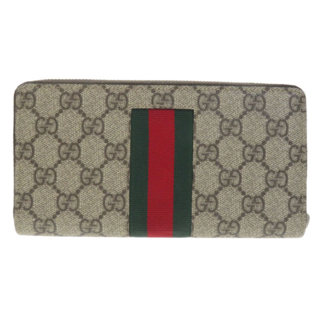 GUCCI グッチ 408831 GG 蜂モチーフ 長財布（小銭入れあり） PVC  