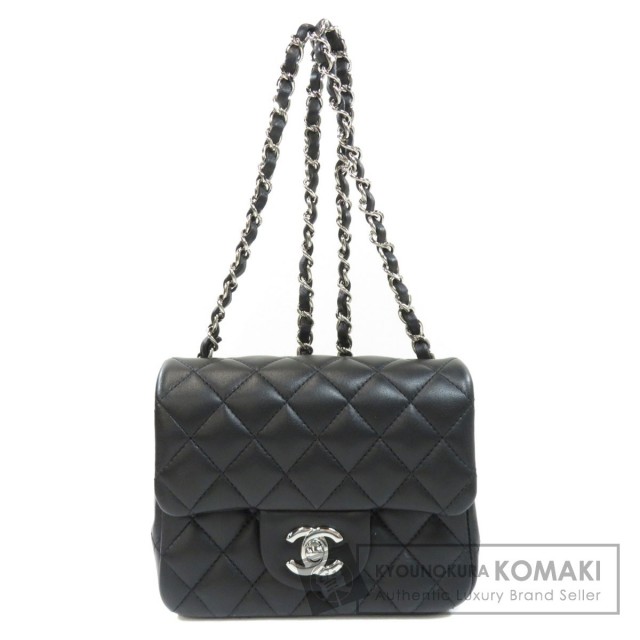 CHANEL シャネル ミニマトラッセ ココマーク シルバー金具 ショルダー  