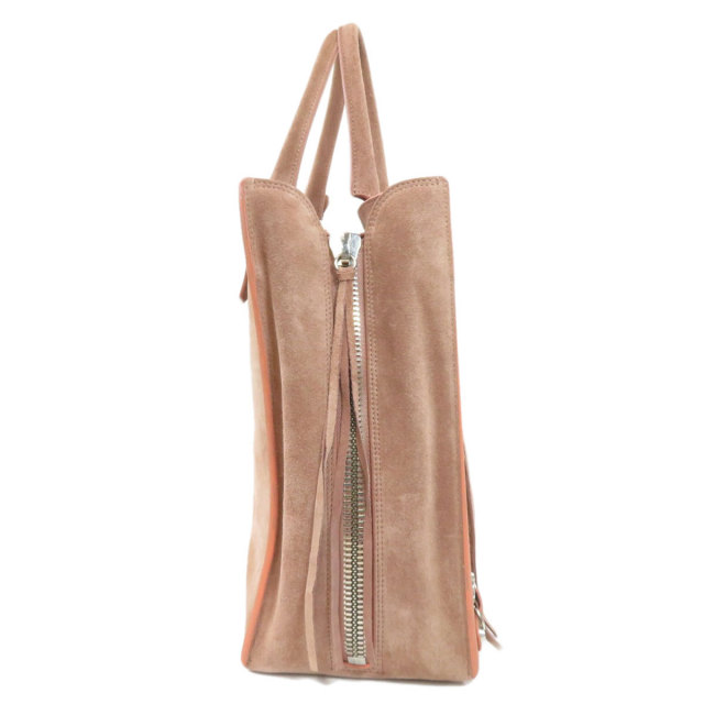 BALENCIAGA バレンシアガ ペーパーA5 ハンドバッグ スウェード レディース 