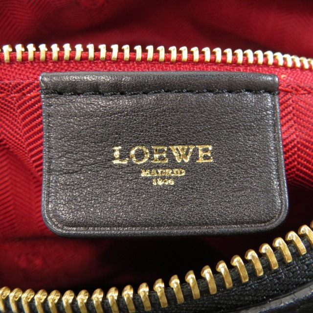 LOEWE ロエベ フスタ 2WAY アナグラム ボストンバッグ カーフ レディース