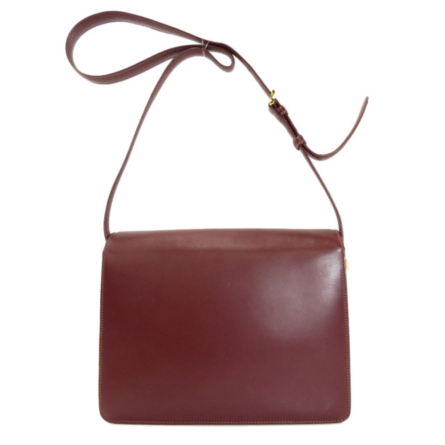 CARTIER カルティエ マストライン ショルダーバッグ レザー レディース 