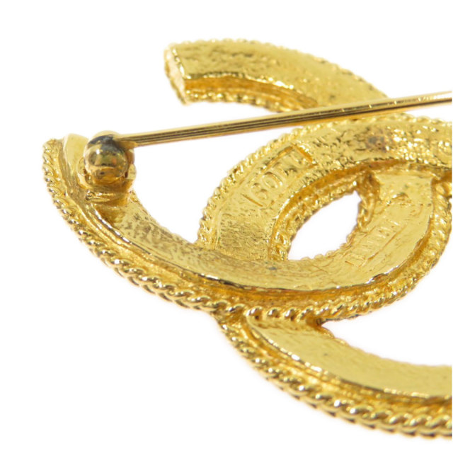 CHANEL シャネル ココマーク ブローチ 金属製 レディース