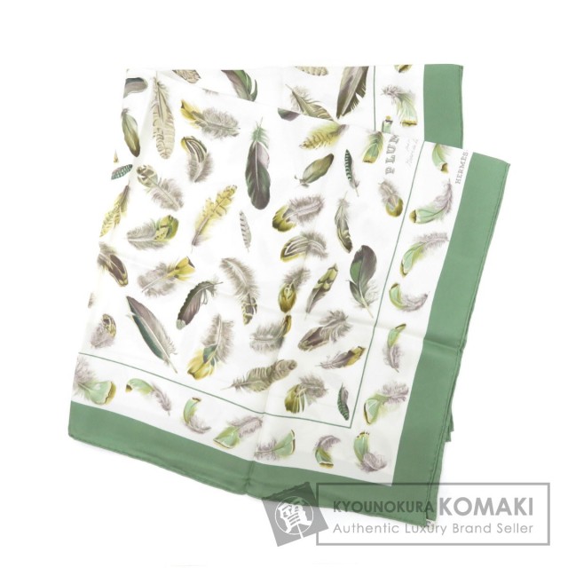 HERMES カレ90 PLUMES par Henride Linares HERMES エルメス スカーフ カレ 90 PLUMES par Henride Linares