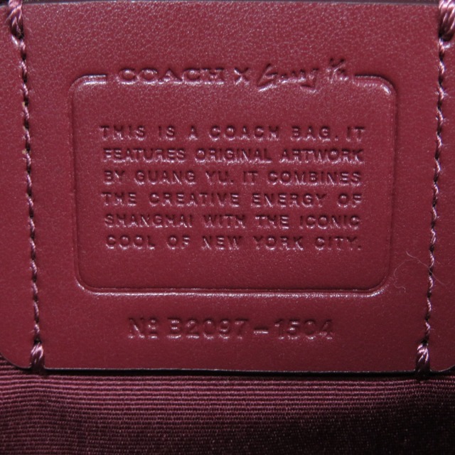 COACH コーチ 1504 シグネチャー ショルダーバッグ PVC