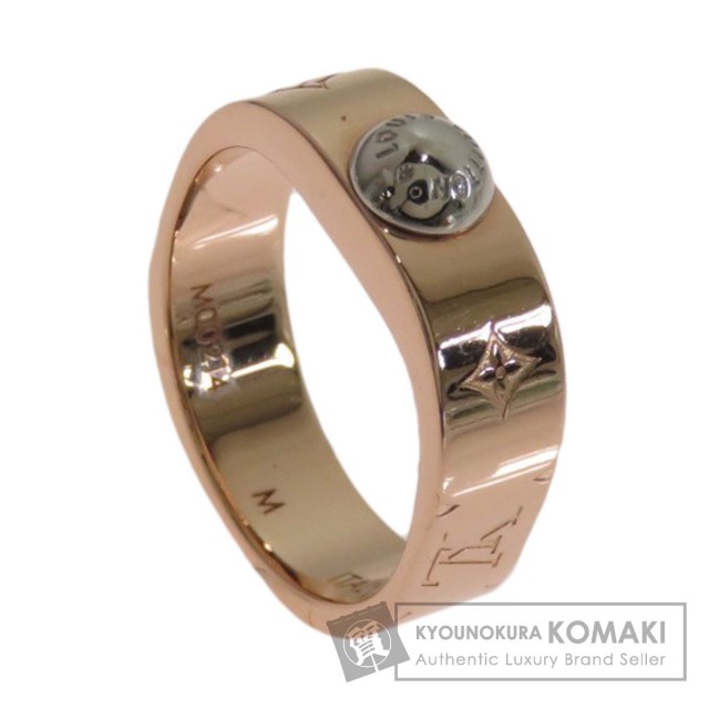 LOUIS VUITTON ルイヴィトン M00214 リング・ナノグラム サイズM 