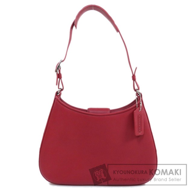 COACH コーチ 8319 ロゴチャーム ショルダーバッグ カーフ レディース